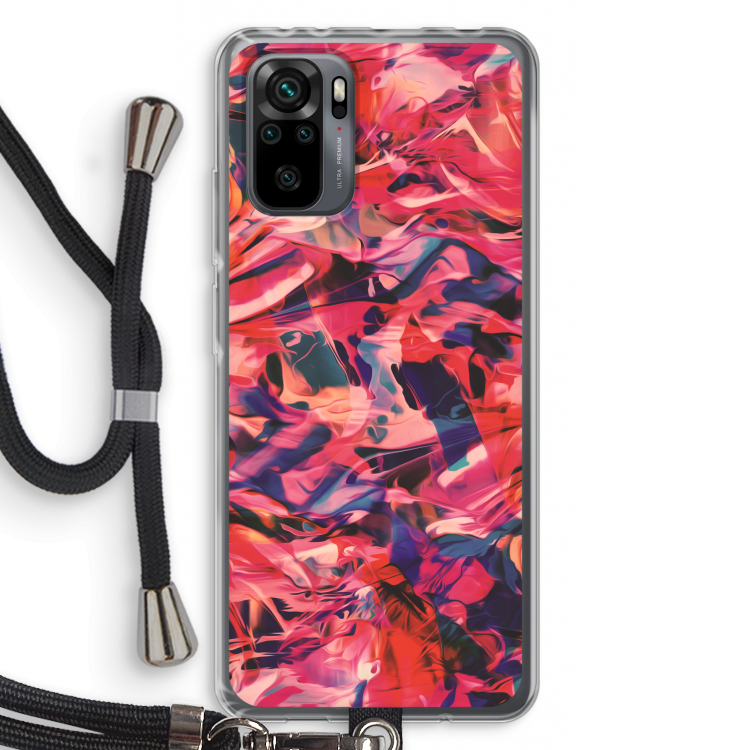 California: Xiaomi Redmi Note 10 Pro Transparant Hoesje met koord