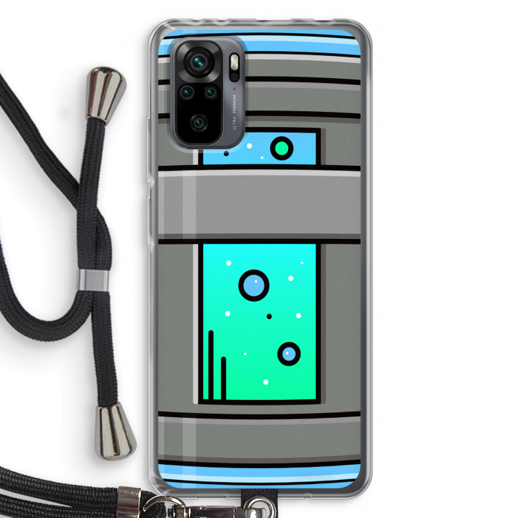 Chug Bottle: Xiaomi Redmi Note 10 Pro Transparant Hoesje met koord