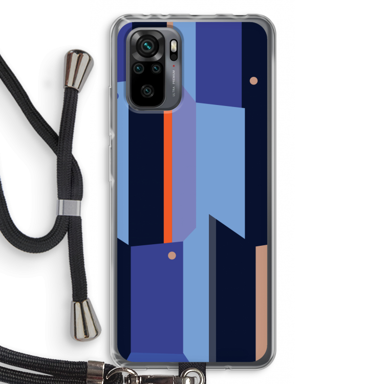 Gestalte 3: Xiaomi Redmi Note 10 Pro Transparant Hoesje met koord