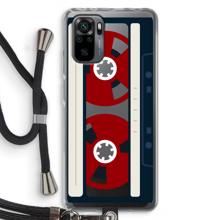 Here's your tape: Xiaomi Redmi Note 10 Pro Transparant Hoesje met koord