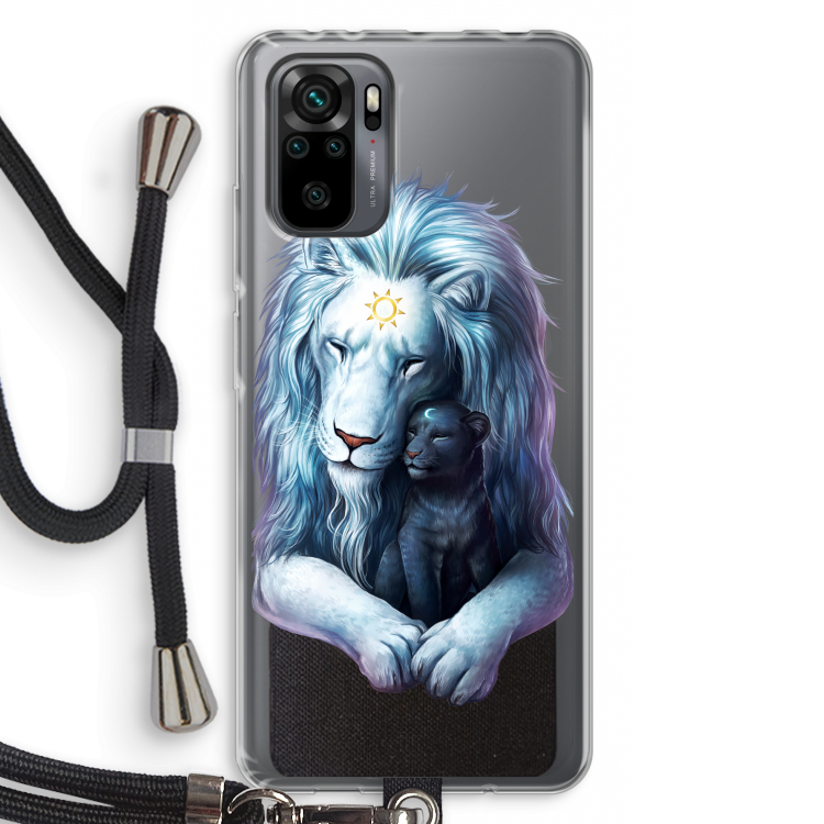 Child Of Light: Xiaomi Redmi Note 10 Pro Transparant Hoesje met koord