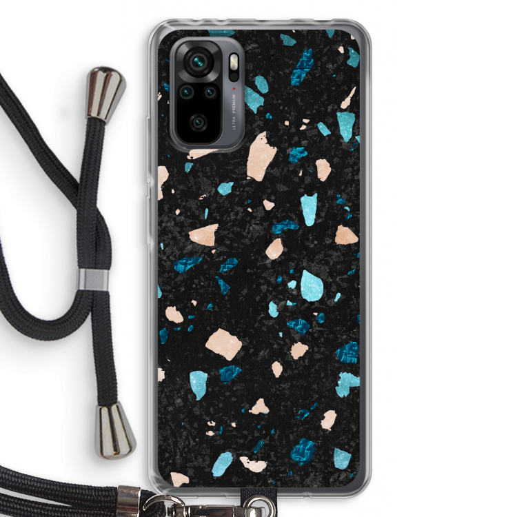 Terrazzo N°11: Xiaomi Redmi Note 10 Pro Transparant Hoesje met koord