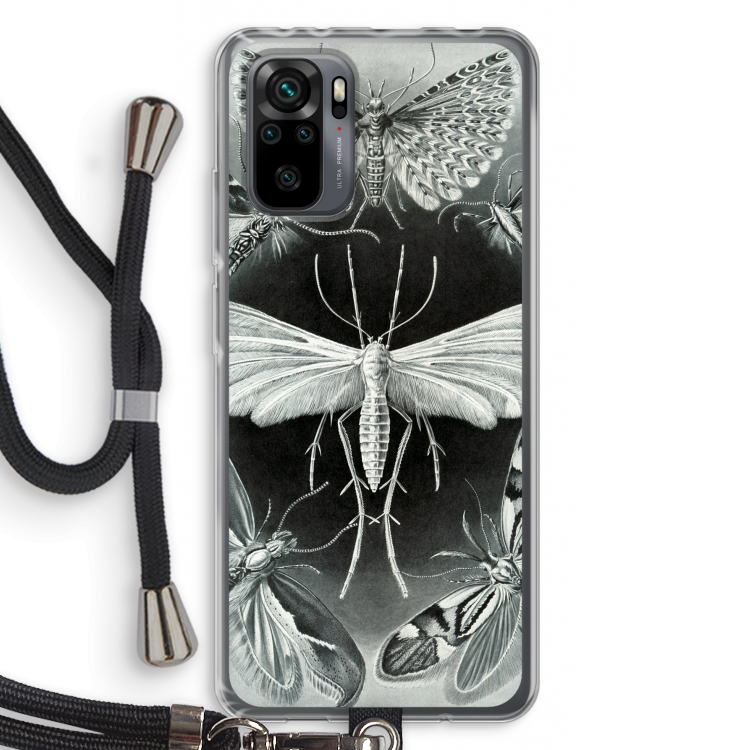 Haeckel Tineida: Xiaomi Redmi Note 10 Pro Transparant Hoesje met koord