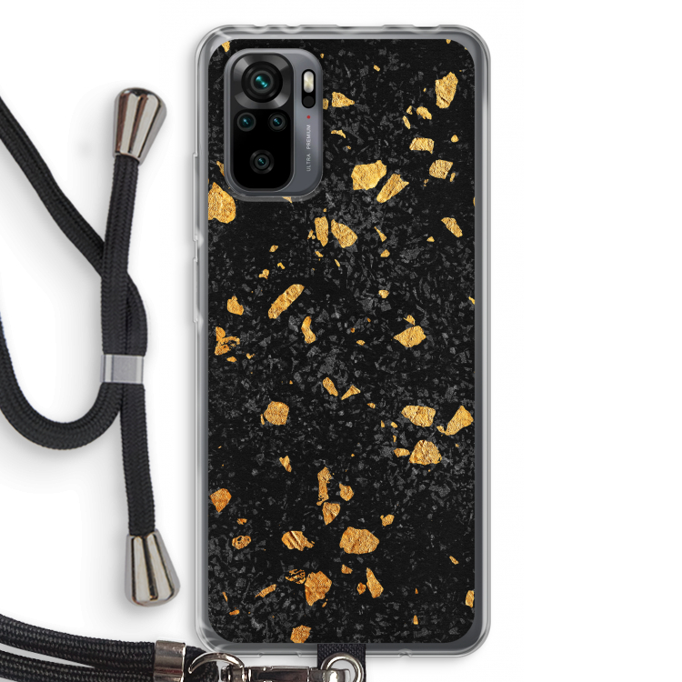 Terrazzo N°7: Xiaomi Redmi Note 10 Pro Transparant Hoesje met koord