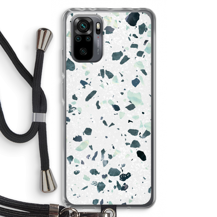 Terrazzo N°2: Xiaomi Redmi Note 10 Pro Transparant Hoesje met koord