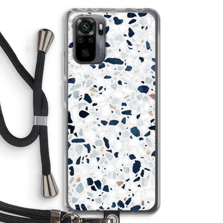 Terrazzo N°1: Xiaomi Redmi Note 10 Pro Transparant Hoesje met koord