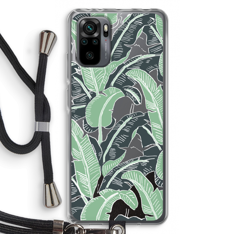 This Sh*t Is Bananas: Xiaomi Redmi Note 10 Pro Transparant Hoesje met koord
