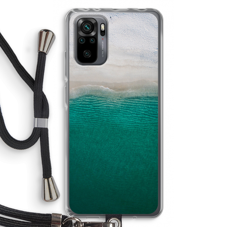 Stranded: Xiaomi Redmi Note 10 Pro Transparant Hoesje met koord