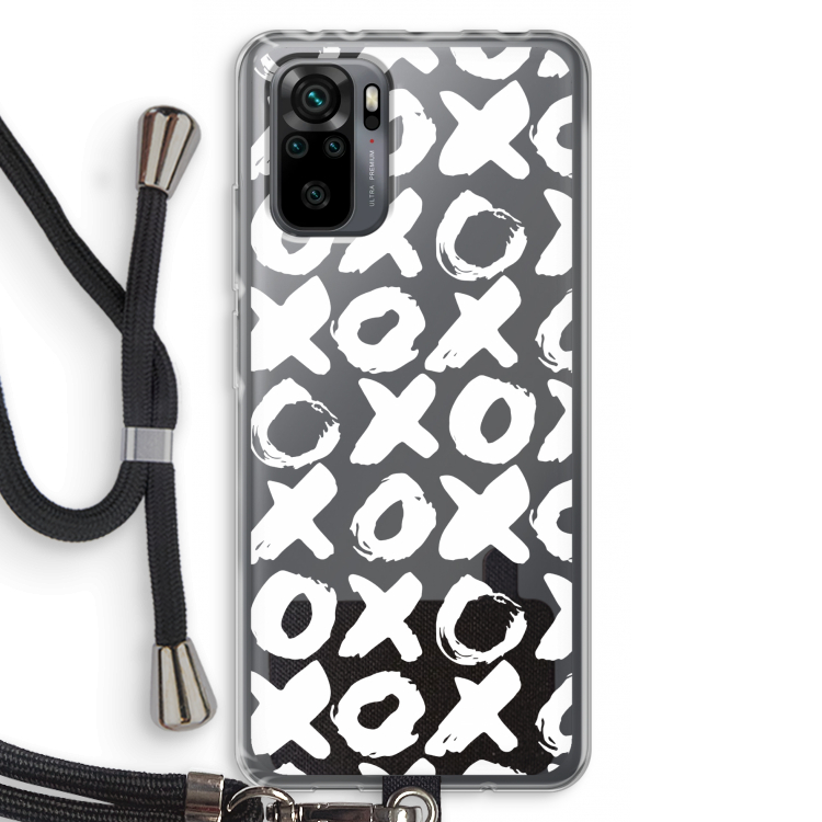 XOXO: Xiaomi Redmi Note 10 Pro Transparant Hoesje met koord
