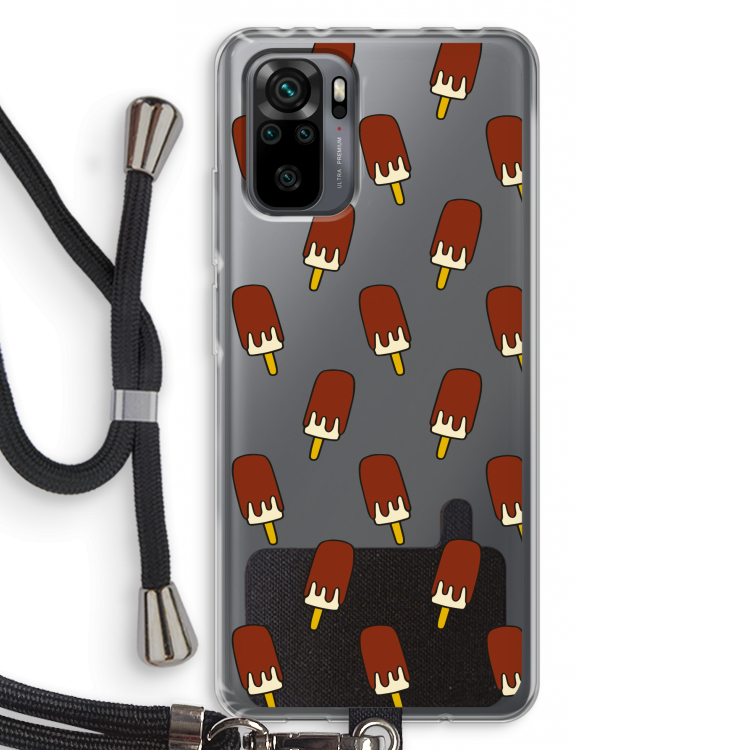Yummy: Xiaomi Redmi Note 10 Pro Transparant Hoesje met koord