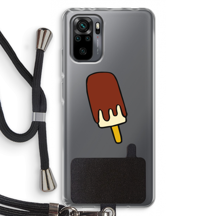 Frisco: Xiaomi Redmi Note 10 Pro Transparant Hoesje met koord