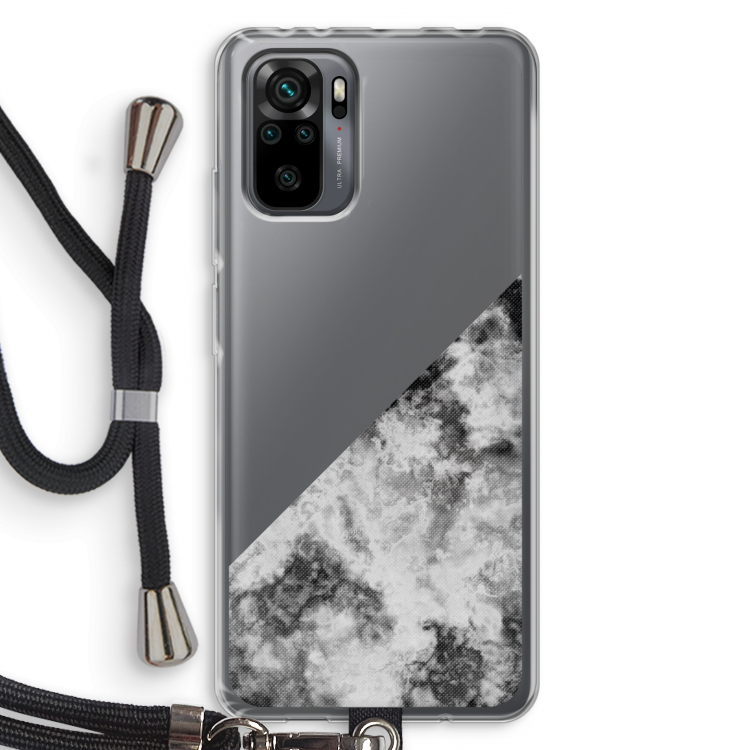 Onweer: Xiaomi Redmi Note 10 Pro Transparant Hoesje met koord