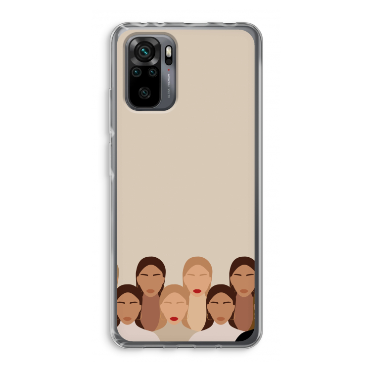 Girls girls girls: Xiaomi Redmi Note 10 Pro Transparant Hoesje