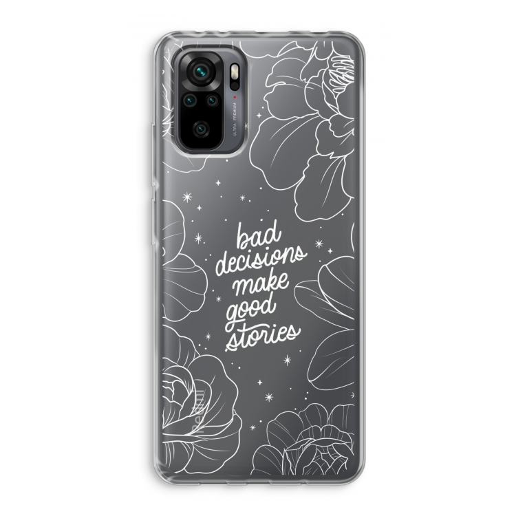Good stories: Xiaomi Redmi Note 10 Pro Transparant Hoesje