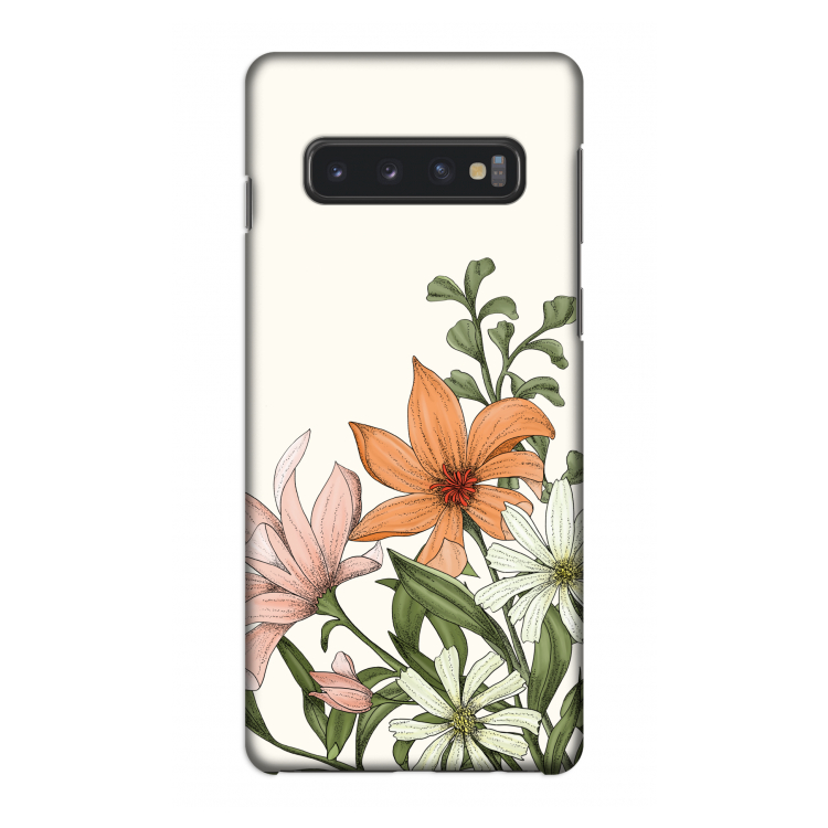 Floral bouquet: Samsung Galaxy S10 4G Volledig Geprint Hoesje