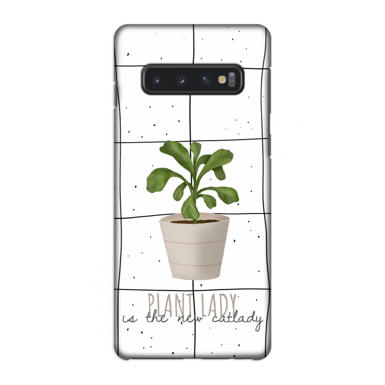 Kamerplant op vensterruit: Samsung Galaxy S10 4G Volledig Geprint Hoesje