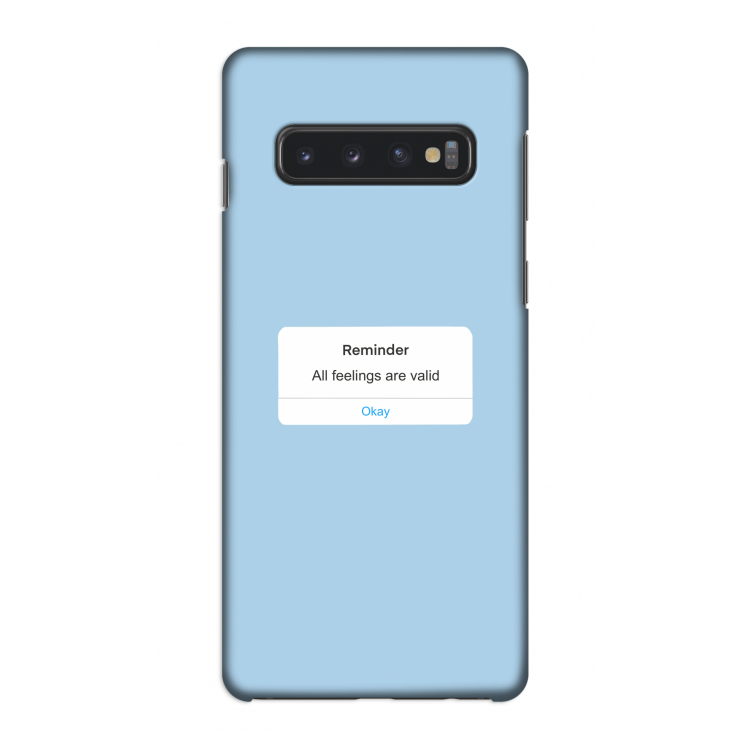Reminder: Samsung Galaxy S10 4G Volledig Geprint Hoesje