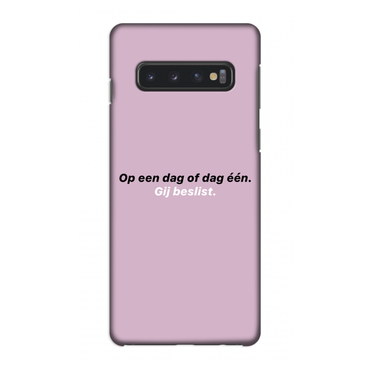 gij beslist: Samsung Galaxy S10 4G Volledig Geprint Hoesje