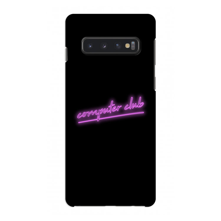 Vice Black: Samsung Galaxy S10 4G Volledig Geprint Hoesje