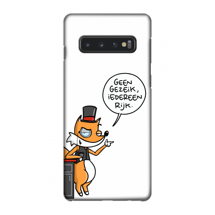Geen Gezeik: Samsung Galaxy S10 4G Volledig Geprint Hoesje