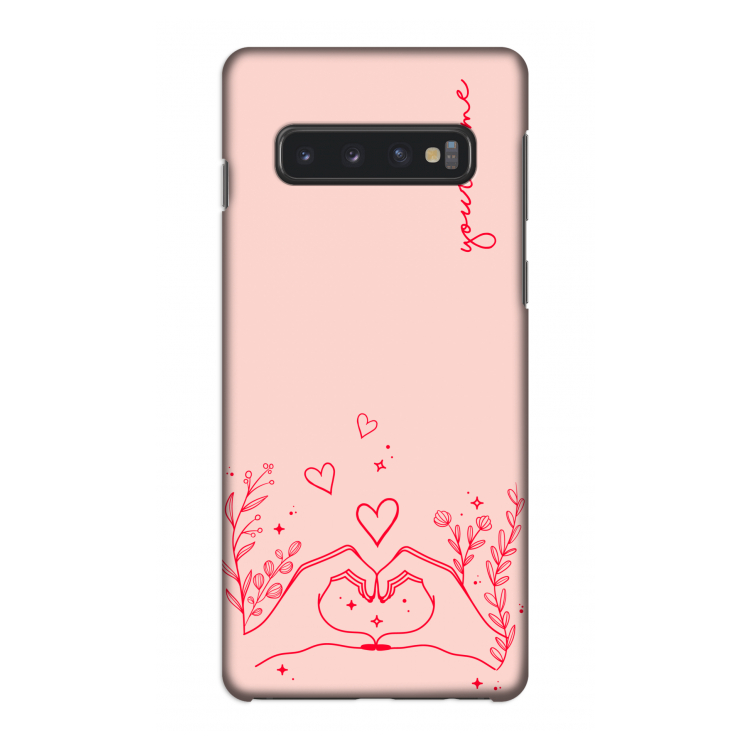 Love is in the air: Samsung Galaxy S10 4G Volledig Geprint Hoesje