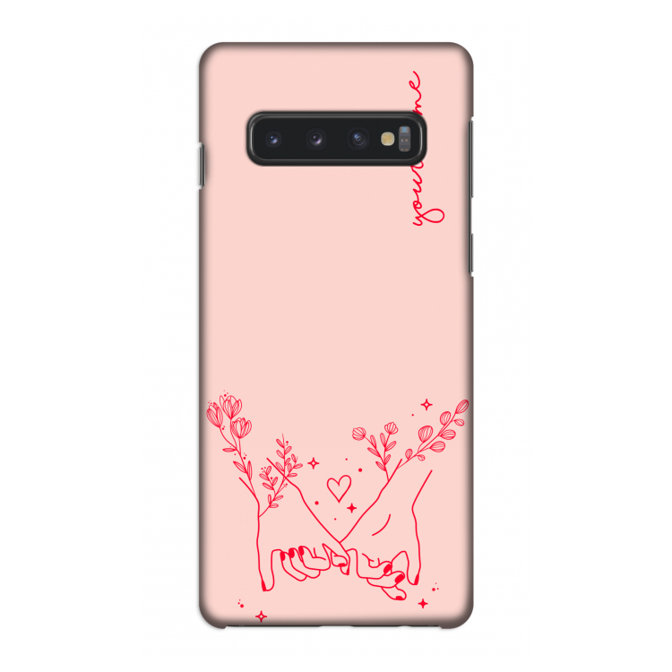 Best Friends: Samsung Galaxy S10 4G Volledig Geprint Hoesje