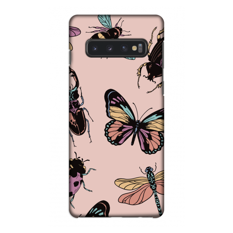 Tiny Bugs: Samsung Galaxy S10 4G Volledig Geprint Hoesje