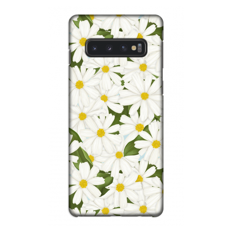 Summer Daisies: Samsung Galaxy S10 4G Volledig Geprint Hoesje