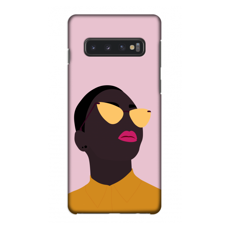 Yellow glasses: Samsung Galaxy S10 4G Volledig Geprint Hoesje