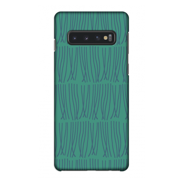 Swirls: Samsung Galaxy S10 4G Volledig Geprint Hoesje