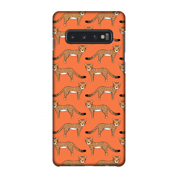 Cheetah: Samsung Galaxy S10 4G Volledig Geprint Hoesje