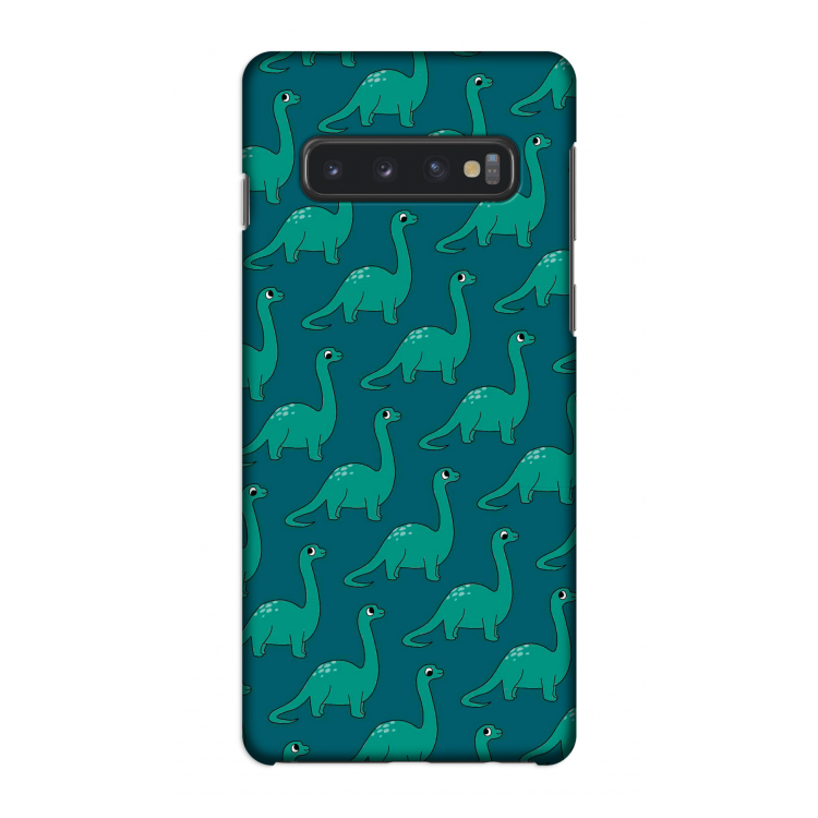 Diplodocus: Samsung Galaxy S10 4G Volledig Geprint Hoesje