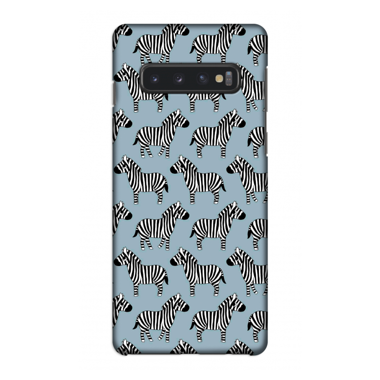 Zebra: Samsung Galaxy S10 4G Volledig Geprint Hoesje