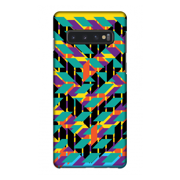 Skew Bee 1: Samsung Galaxy S10 4G Volledig Geprint Hoesje