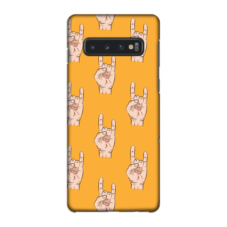 Rock: Samsung Galaxy S10 4G Volledig Geprint Hoesje