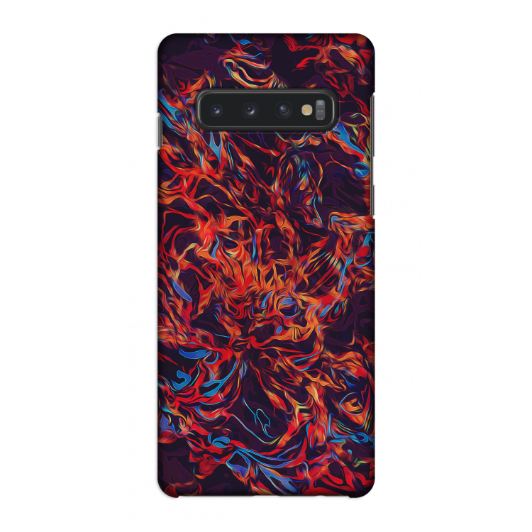 Lucifer: Samsung Galaxy S10 4G Volledig Geprint Hoesje