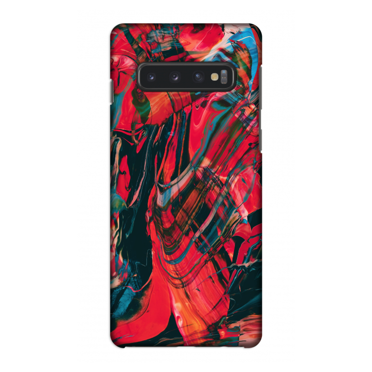 Endless Descent: Samsung Galaxy S10 4G Volledig Geprint Hoesje