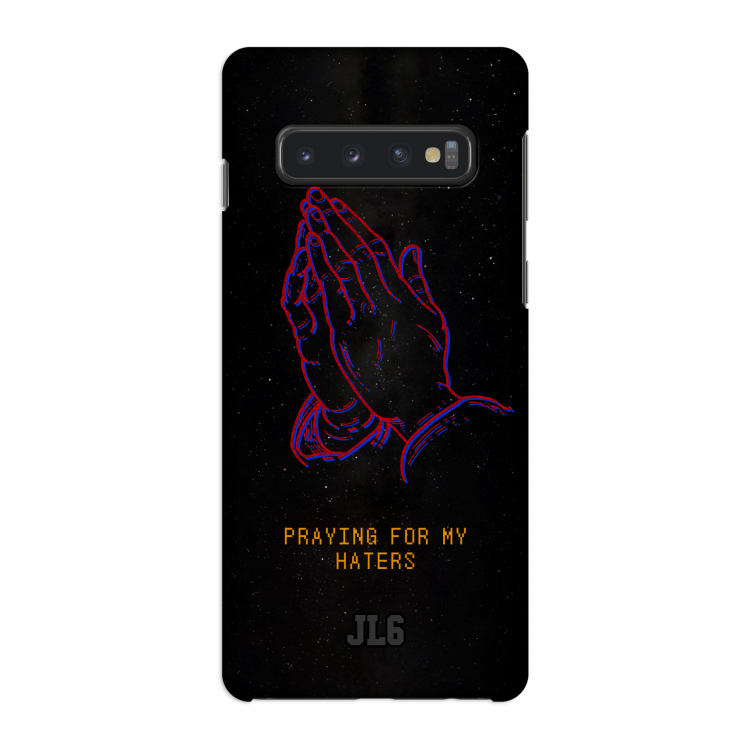 Praying For My Haters: Samsung Galaxy S10 4G Volledig Geprint Hoesje