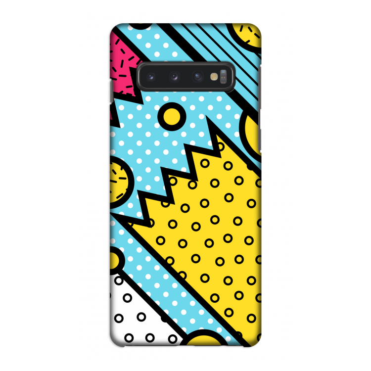Pop Art #1: Samsung Galaxy S10 4G Volledig Geprint Hoesje