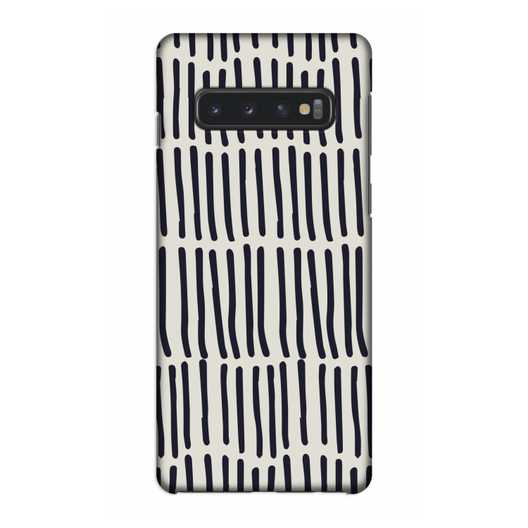 Moroccan stripes: Samsung Galaxy S10 4G Volledig Geprint Hoesje
