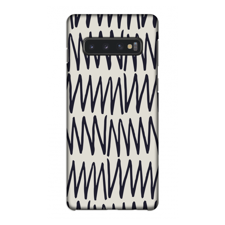 Marrakech Zigzag: Samsung Galaxy S10 4G Volledig Geprint Hoesje
