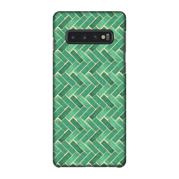 Moroccan tiles 2: Samsung Galaxy S10 4G Volledig Geprint Hoesje