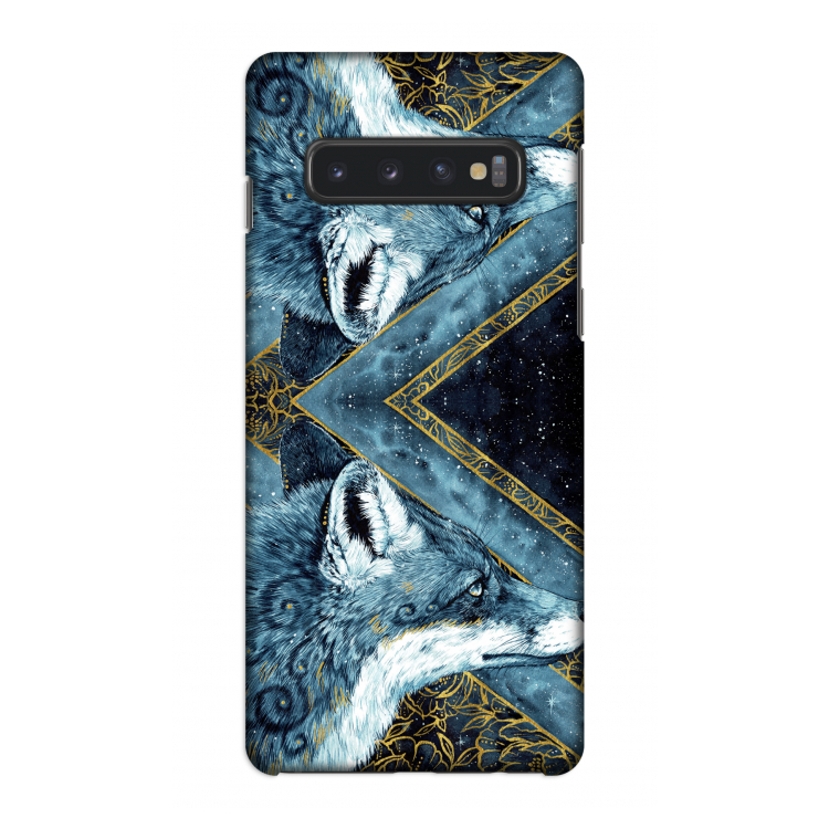 Golden Fox: Samsung Galaxy S10 4G Volledig Geprint Hoesje
