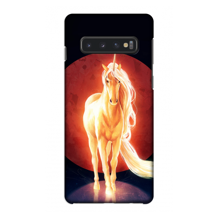 Last Unicorn: Samsung Galaxy S10 4G Volledig Geprint Hoesje