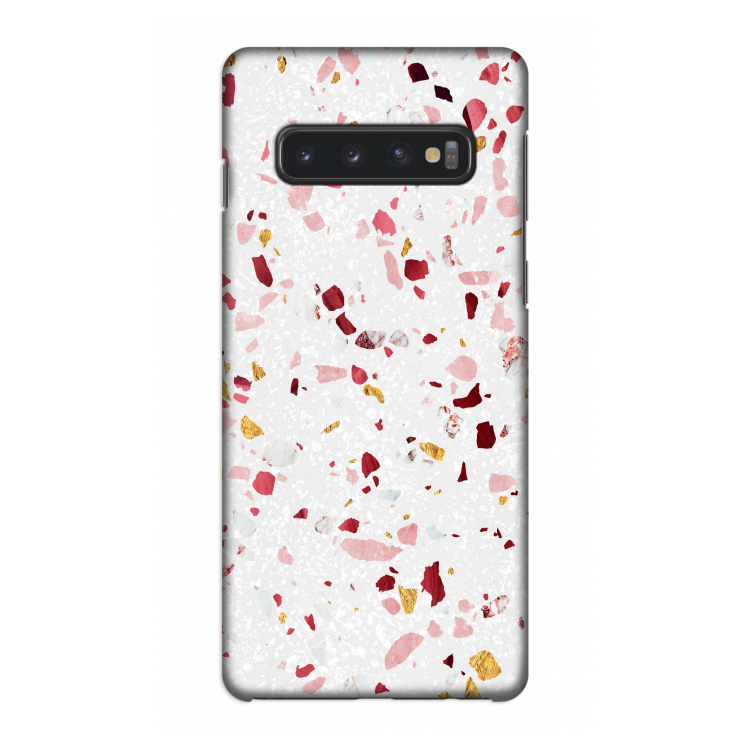 Terrazzo N°9: Samsung Galaxy S10 4G Volledig Geprint Hoesje