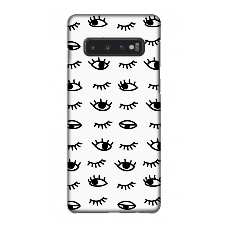 Eye pattern #2: Samsung Galaxy S10 4G Volledig Geprint Hoesje