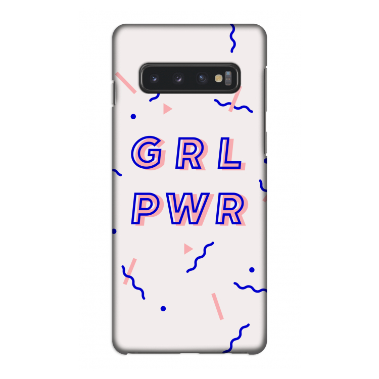 GRL PWR: Samsung Galaxy S10 4G Volledig Geprint Hoesje