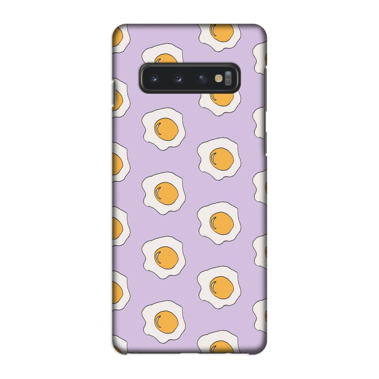 Bacon to my eggs #1: Samsung Galaxy S10 4G Volledig Geprint Hoesje
