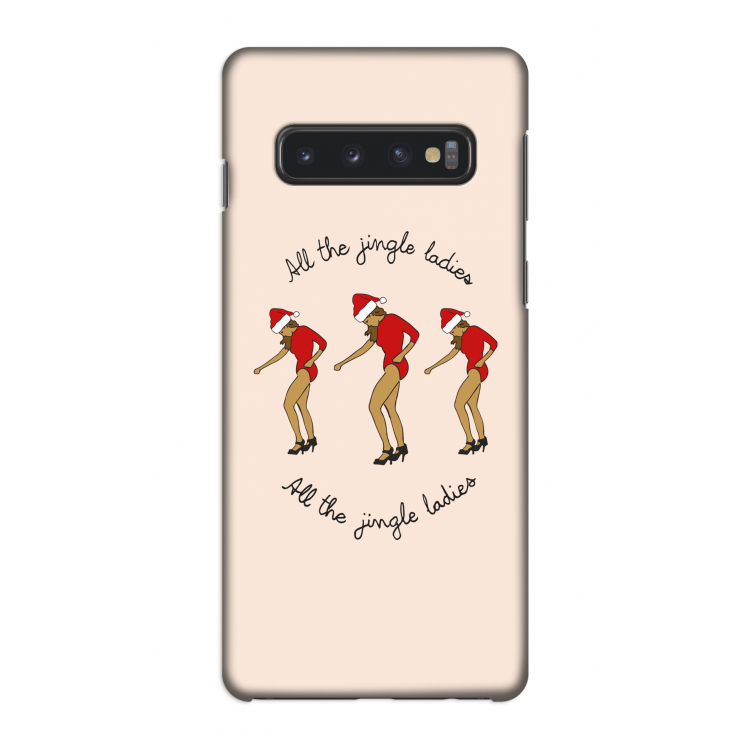 Jingle Ladies: Samsung Galaxy S10 4G Volledig Geprint Hoesje