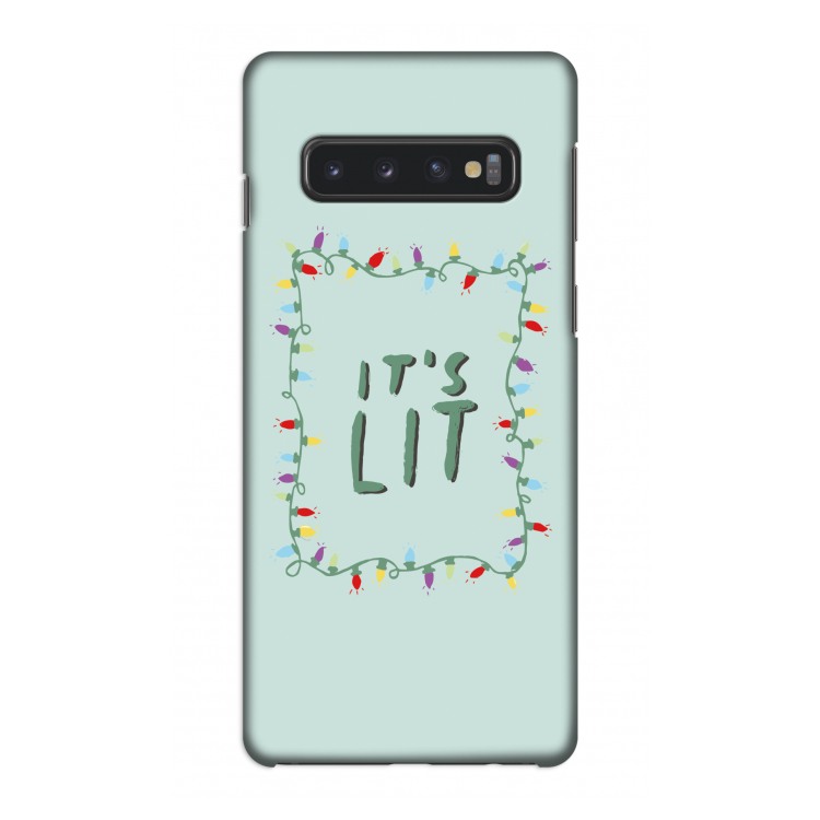 It's Lit: Samsung Galaxy S10 4G Volledig Geprint Hoesje